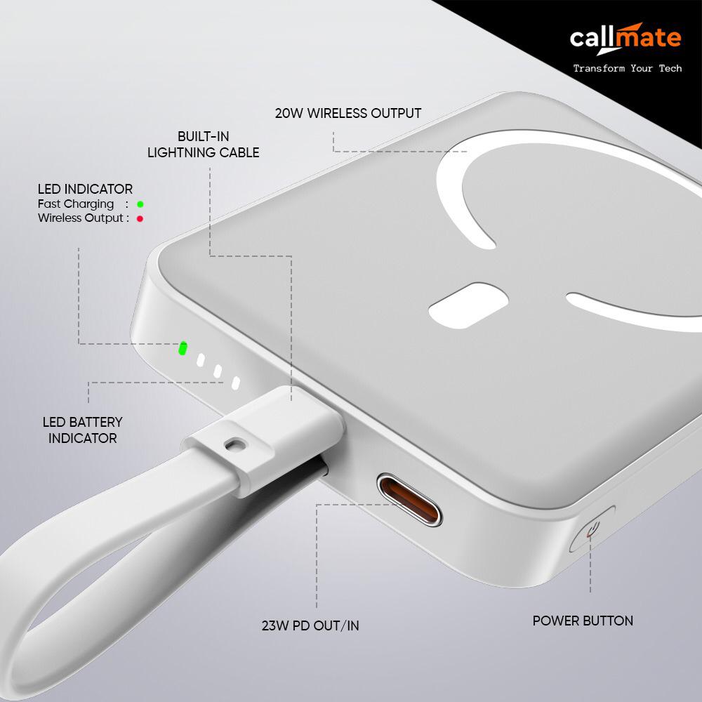 MagnaCharge 10K – Snap-On Wireless Power Bank