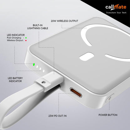 MagnaCharge 10K – Snap-On Wireless Power Bank