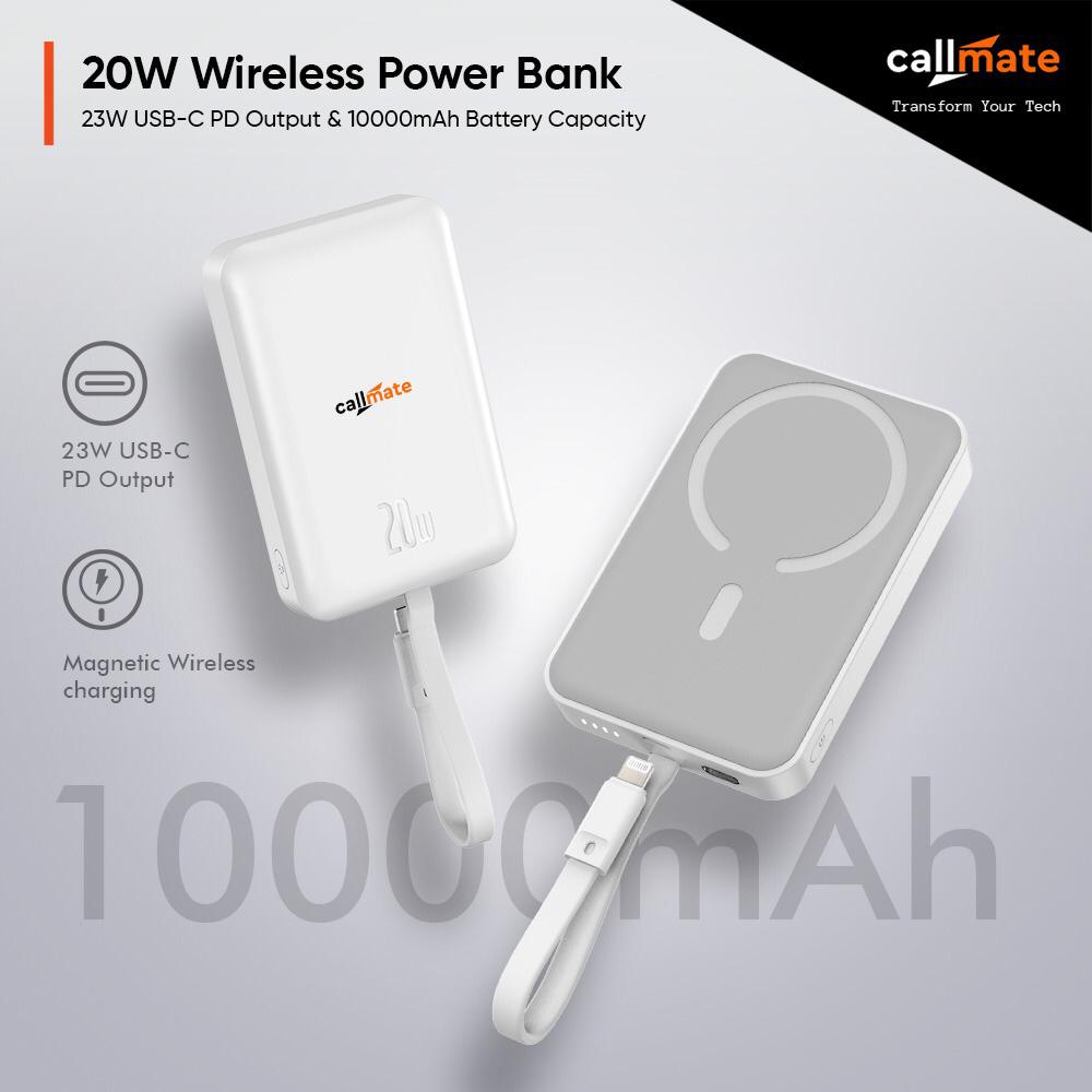 MagnaCharge 10K – Snap-On Wireless Power Bank
