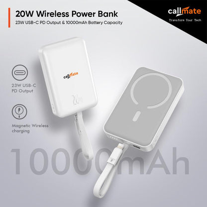 MagnaCharge 10K – Snap-On Wireless Power Bank