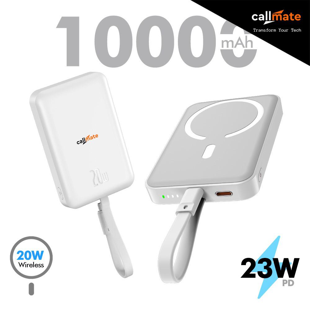 MagnaCharge 10K – Snap-On Wireless Power Bank